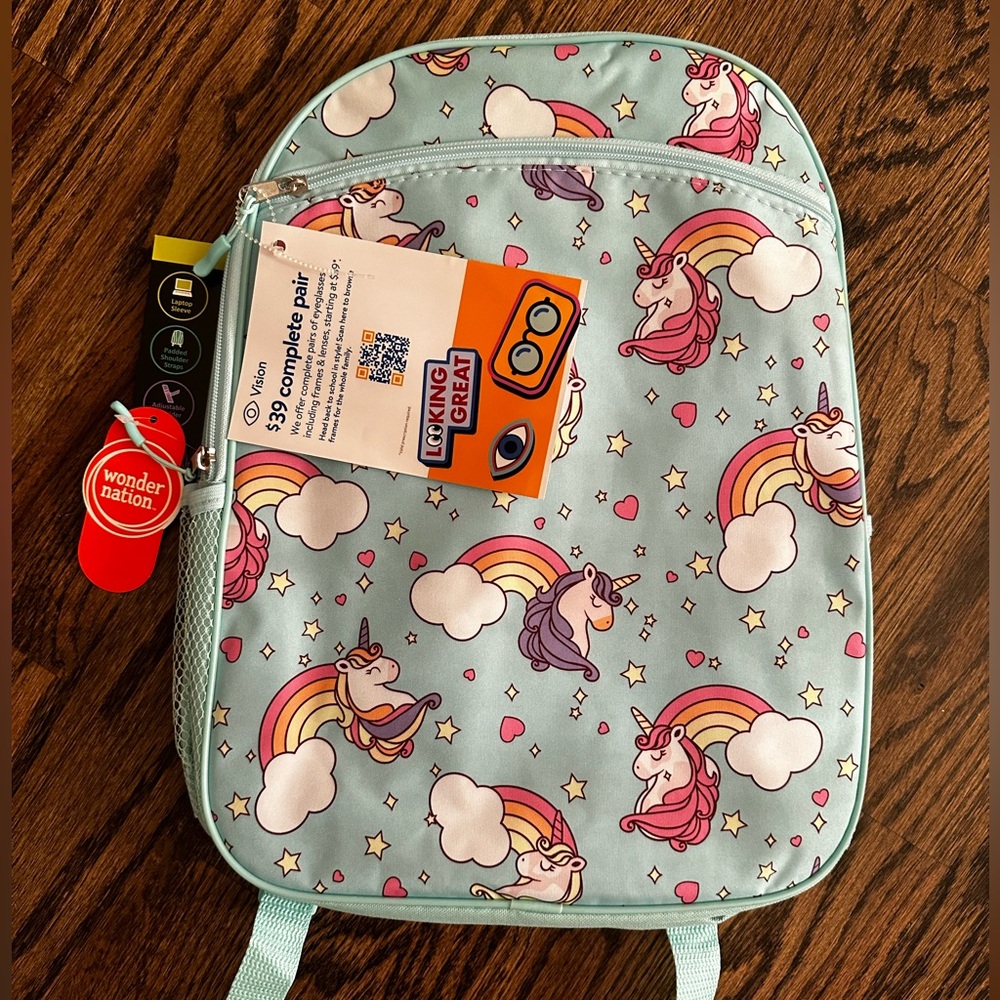 Brand New Unicorn Backpack